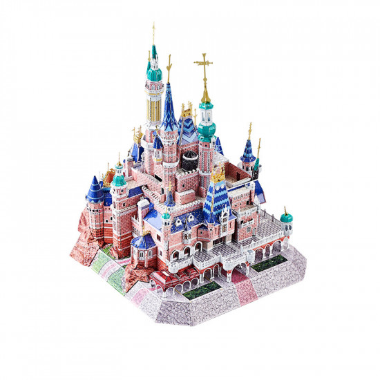 3D metal assembly model of Dream Castle