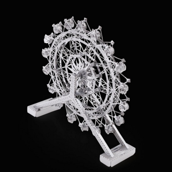 3D metal assembly model Ferris wheel