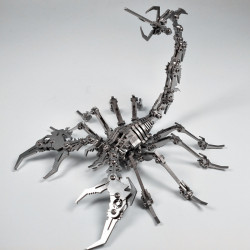 3D metal assembly model Scorpion King