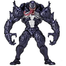 Venom 2 joint movable hand model decoration mountain pass red Venom massacre Spider-Man hand model 6 inches