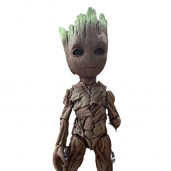 Groot groot moveable face-changing Tree Man Movie hand Model