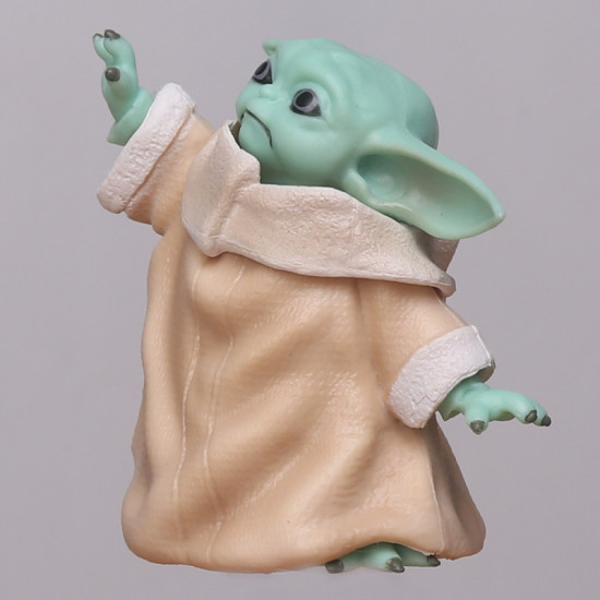 Bandai shf Star Wars Baby Yoda hands on Star Wars Master Yoda Mandalore hands on YODA