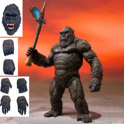 Godzilla vs. King Kong can make a model toy, the king of Godzilla monsters, the skull Island gorilla.